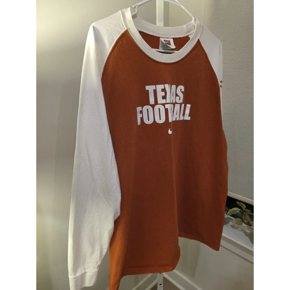 Nike University Of Texas Football Vintage 90s Y2K Shirt XL